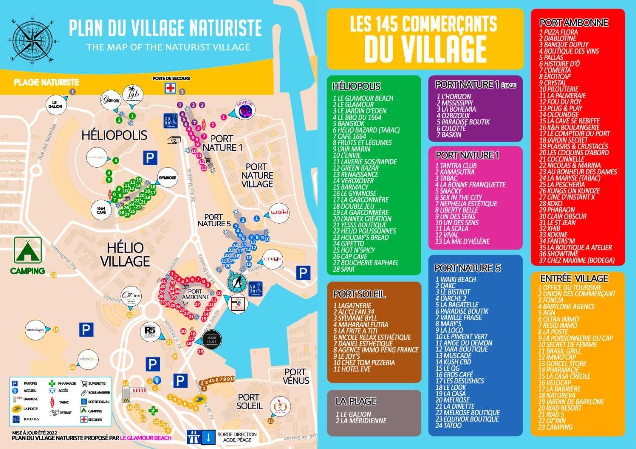 Aphrodix Village Naturiste Agde Exterior photo